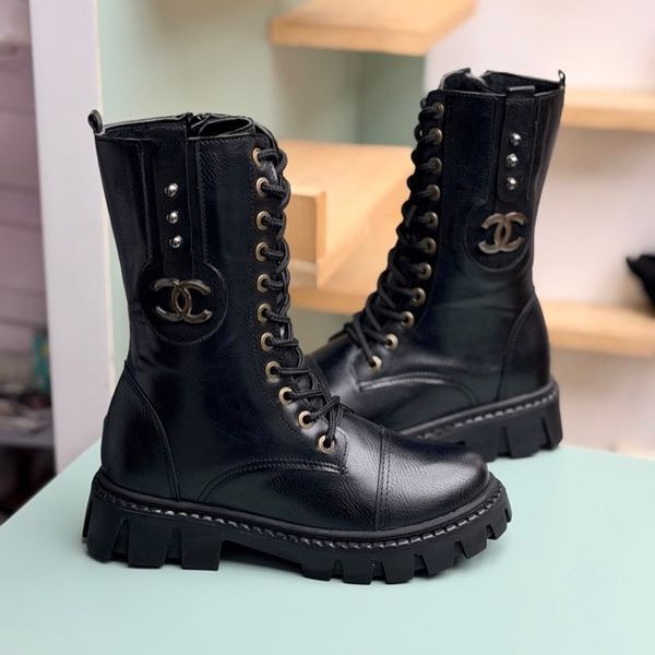 بوت بلند بچگانه چرمی طرح گوچی کد 4080401