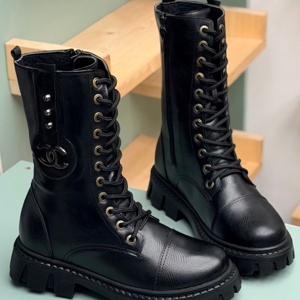 بوت بلند بچگانه چرمی طرح گوچی کد 4080401