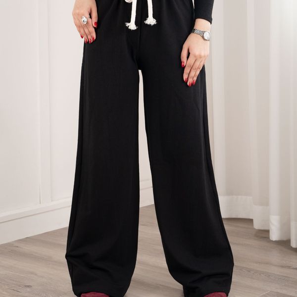 شلوار مشکی لاکرا