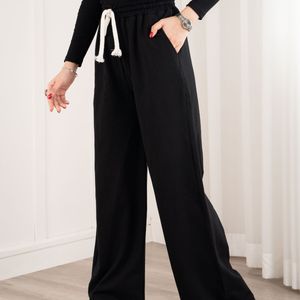 شلوار مشکی لاکرا