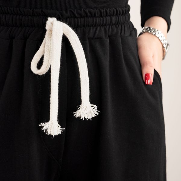 شلوار مشکی لاکرا