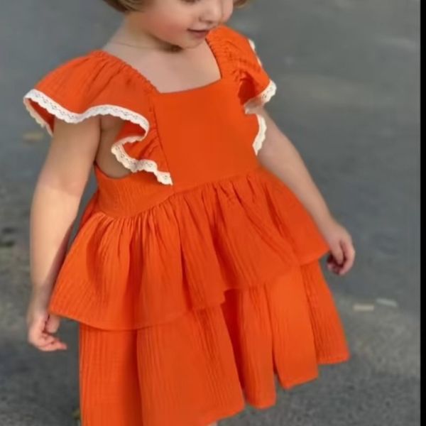 پیراهن دخترانه ماهک