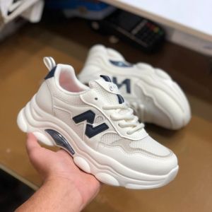 خرید اینترنتی کفش نیوبالانس زنانه مدل KShoes رنگ سفید ابی