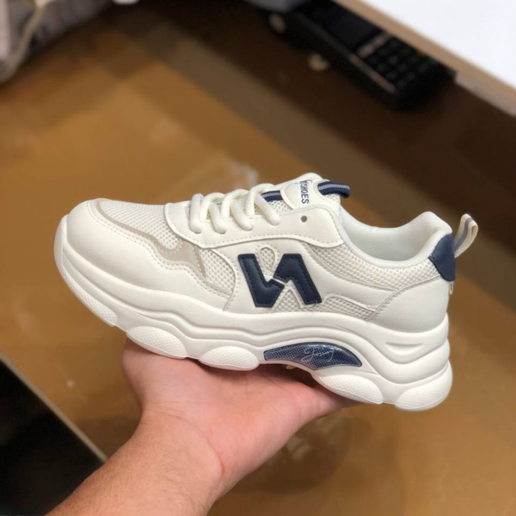 خرید آنلاین کفش نیوبالانس زنانه مدل KShoes رنگ سفید ابی