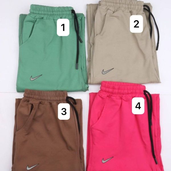 شلوار بگ بیرونی نخ پنبه خالص