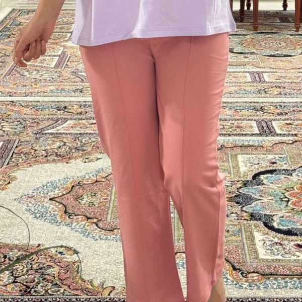 شلوار بگ ضخیم پنبه خالص