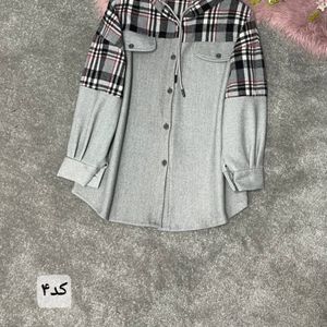 خرید اینترنتی پالتو زنانه طرح ترکیبی