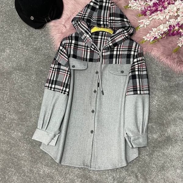 پالتو زنانه طرح ترکیبی