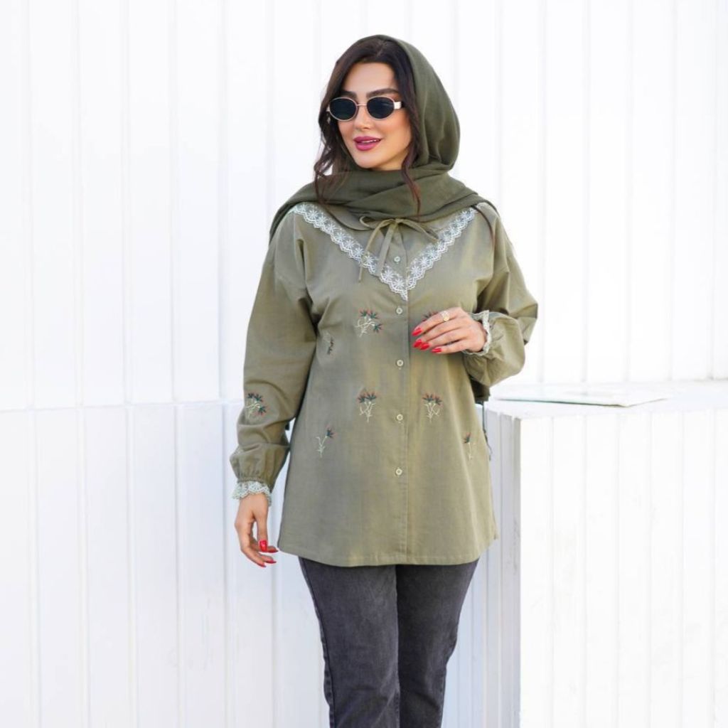 قیمت شومیز لینن اسلپ ناز