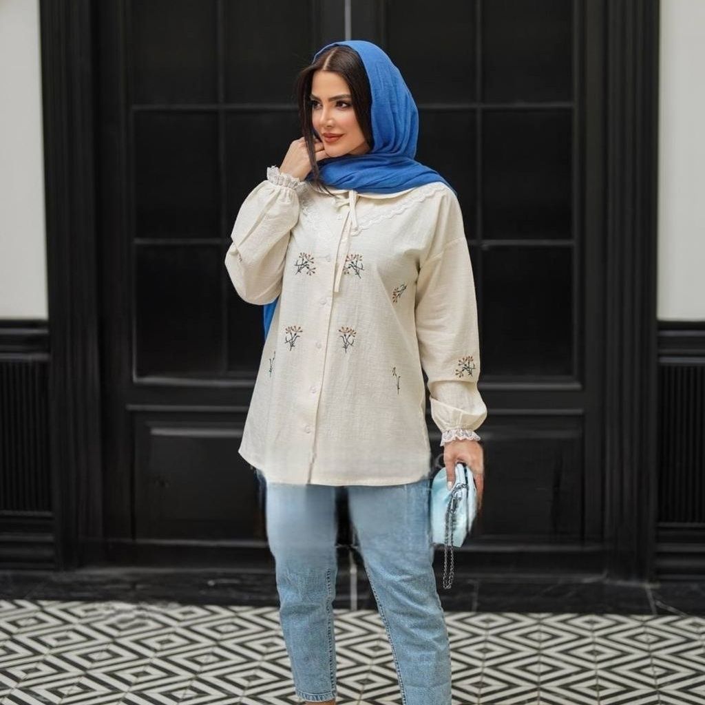 قیمت شومیز لینن اسلپ ناز