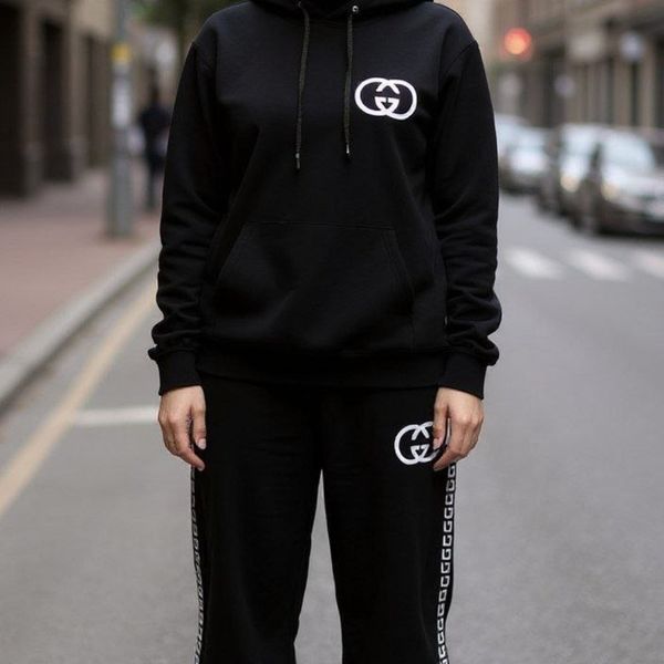 ست هودی شلوار فینگردار گوچی