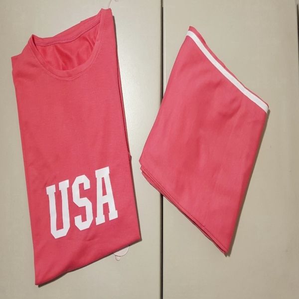 ست بلوز و شلوار طرح USA