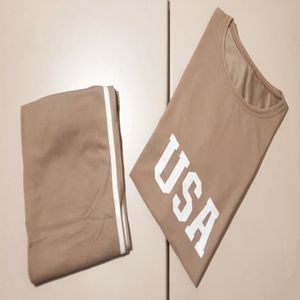 خرید انلاین ست بلوز و شلوار طرح USA