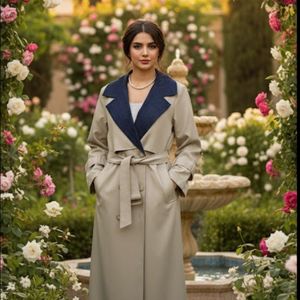 پالتو کتان و جین