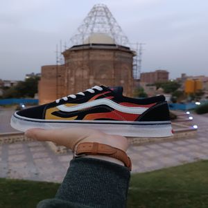 خرید آنلاین کتونی ونس اولداسکول آتشین مردانه