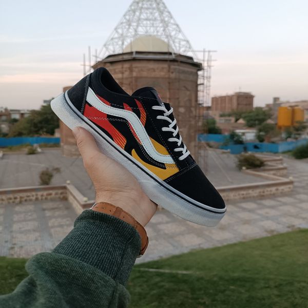 کتونی ونس اولداسکول آتشین مردانه