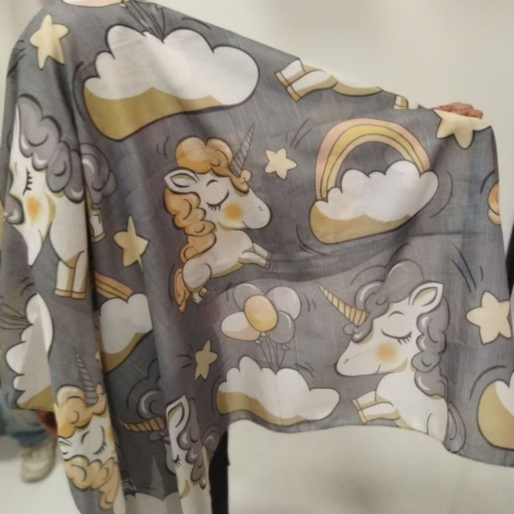 قیمت ارزان روسری نخی دخترانه