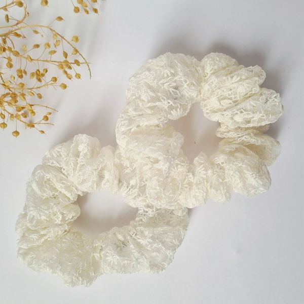 کش موی اسکرانچی دخترانه گیپور