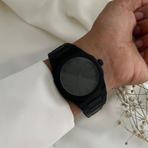 ساعت کربنی فول مشکی