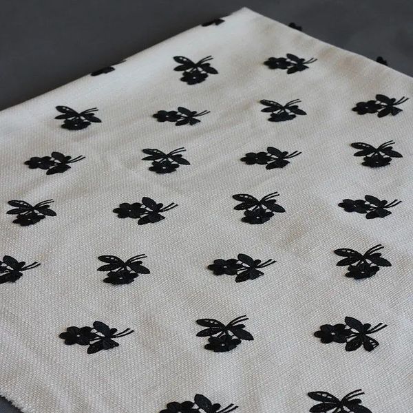 پارچه شانل گل برجسته 1168