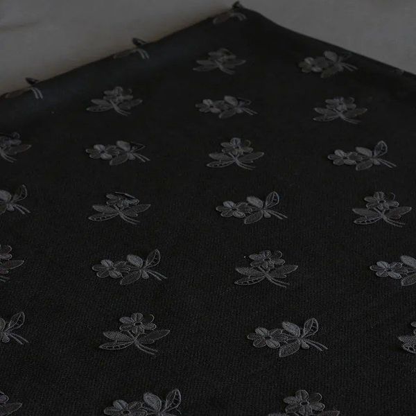 پارچه شانل گل برجسته 1168