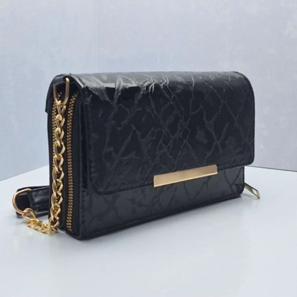 قیمت ارزان کیف مجلسی زنانه مدل شقایق طرح رعد و برقی