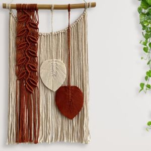 دبوارکوب دکور جوانه مکرومه طرح نخل