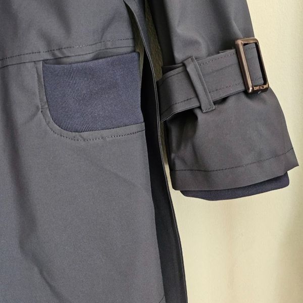 بارونی آستردار سولین تا سایز 54 سرمه ای