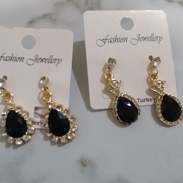 گوشواره میخی نگین دار ترند ترکیه