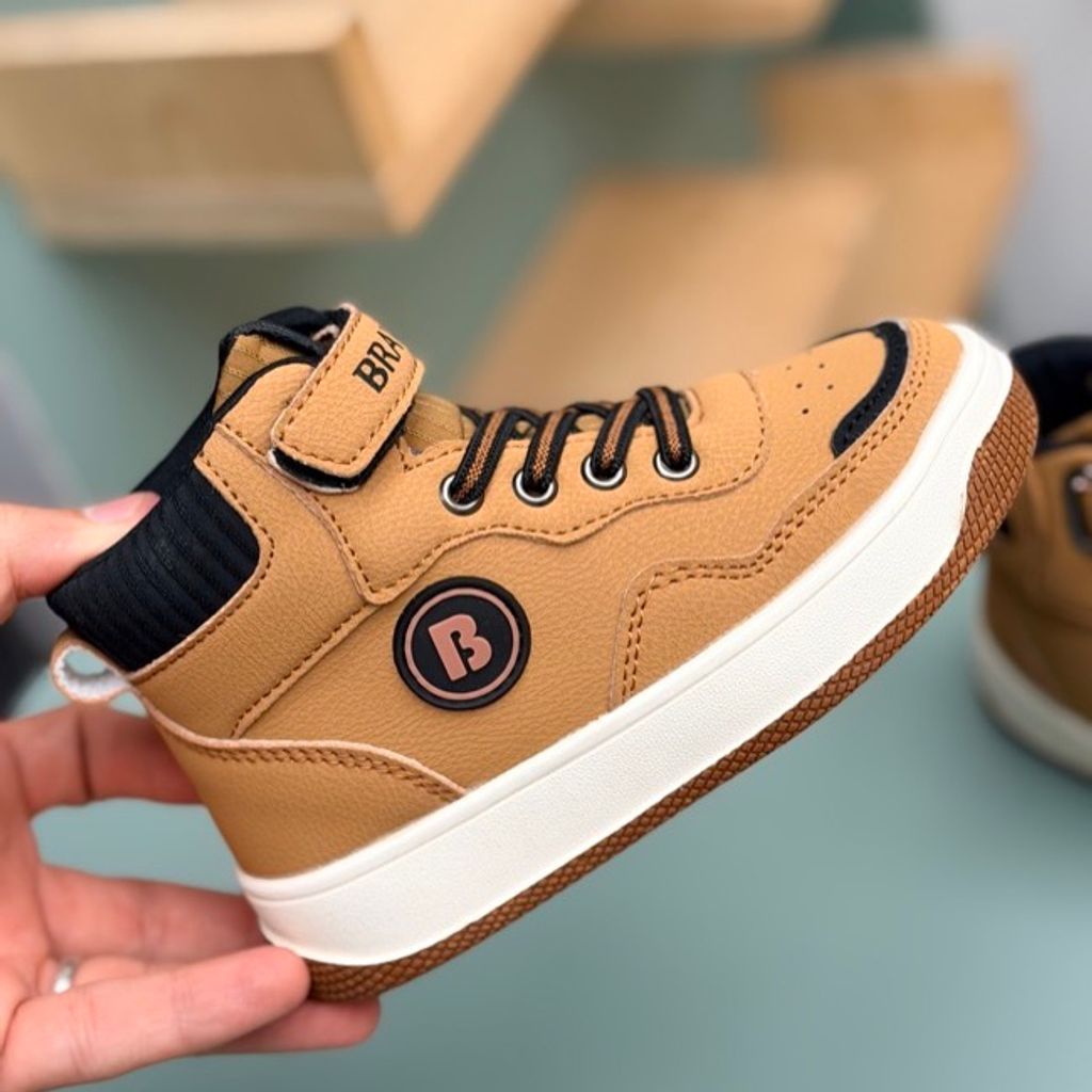 خرید اینترنتی قیمت کتونی بچگانه نیم ساق طرح Brave از AMG کد 4080502