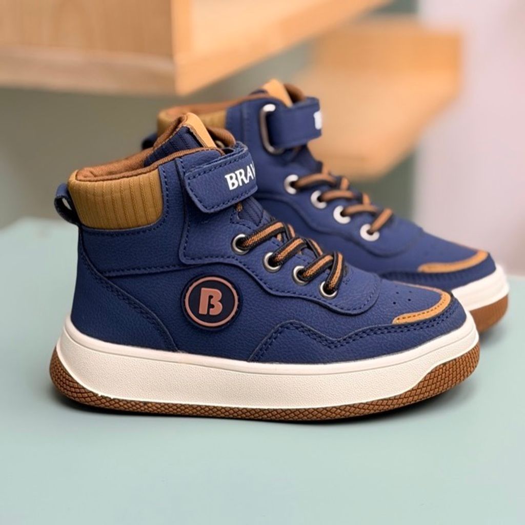 خرید اینترنتی قیمت کتونی بچگانه نیم ساق طرح Brave از AMG کد 4080502