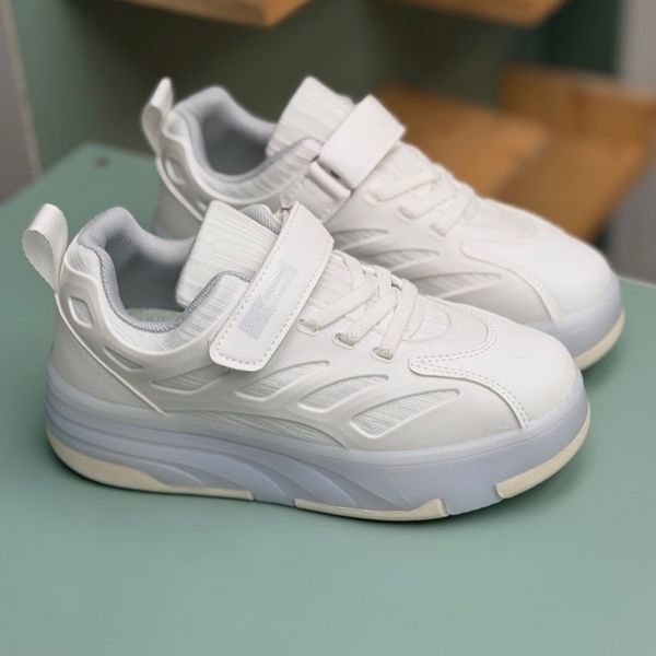 کتونی بچگانه اسکیتی چراغدار چسبی از Kids کد 4080504