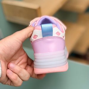 خرید اینترنتی قیمت کتونی بچگانه اسکیتی چراغدار چسبی از Kids کد 4080504