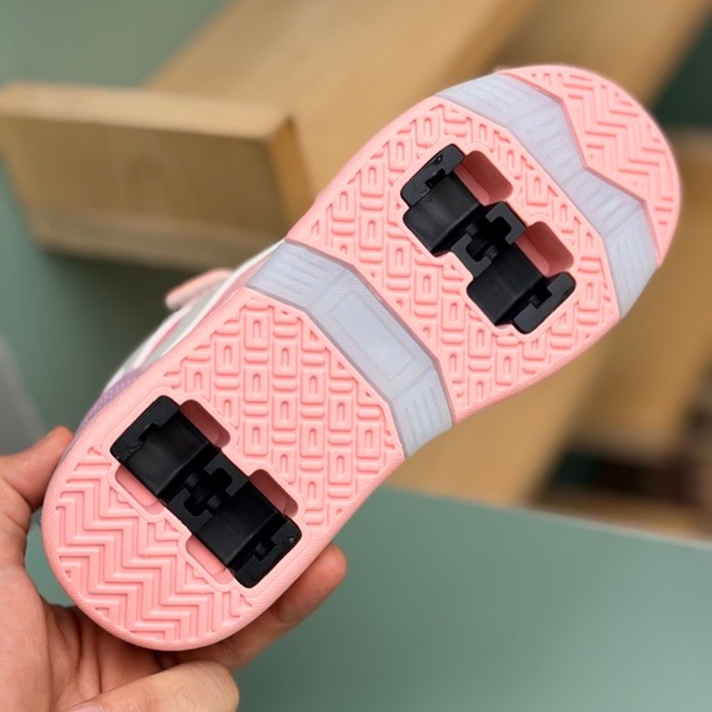 خرید اینترنتی قیمت کتونی بچگانه اسکیتی چراغدار چسبی از Kids کد 4080504