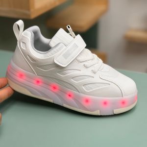 خرید اینترنتی قیمت کتونی بچگانه اسکیتی چراغدار چسبی از Kids کد 4080504