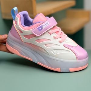 خرید اینترنتی قیمت کتونی بچگانه اسکیتی چراغدار چسبی از Kids کد 4080504