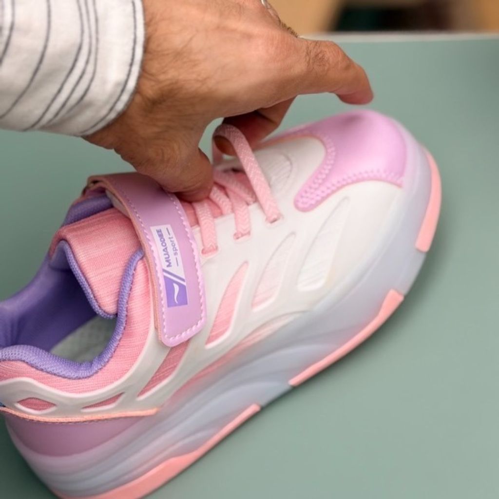 فروش اینترنتی کتونی بچگانه اسکیتی چراغدار چسبی از Kids کد 4080504