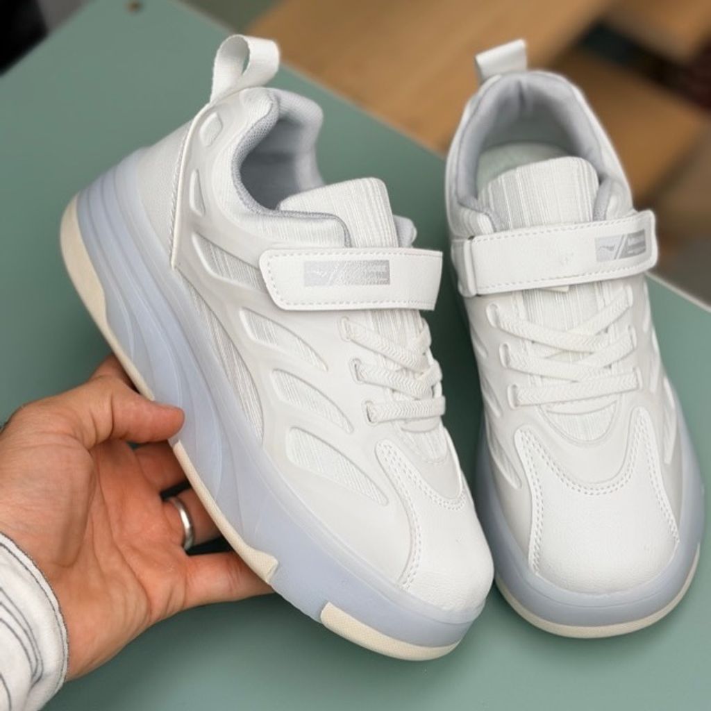 خرید اینترنتی قیمت کتونی بچگانه اسکیتی چراغدار چسبی از Kids کد 4080504