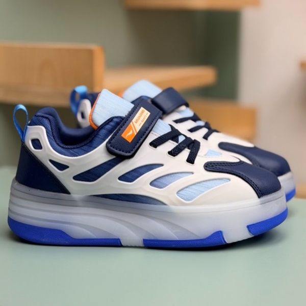 کتونی بچگانه اسکیتی چراغدار چسبی از Kids کد 4080504