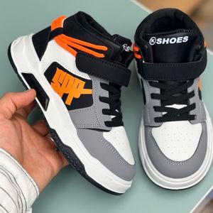 خرید اینترنتی قیمت کتونی بچگانه نیمساق طرح پشت بند از Kshoes کد 4080506