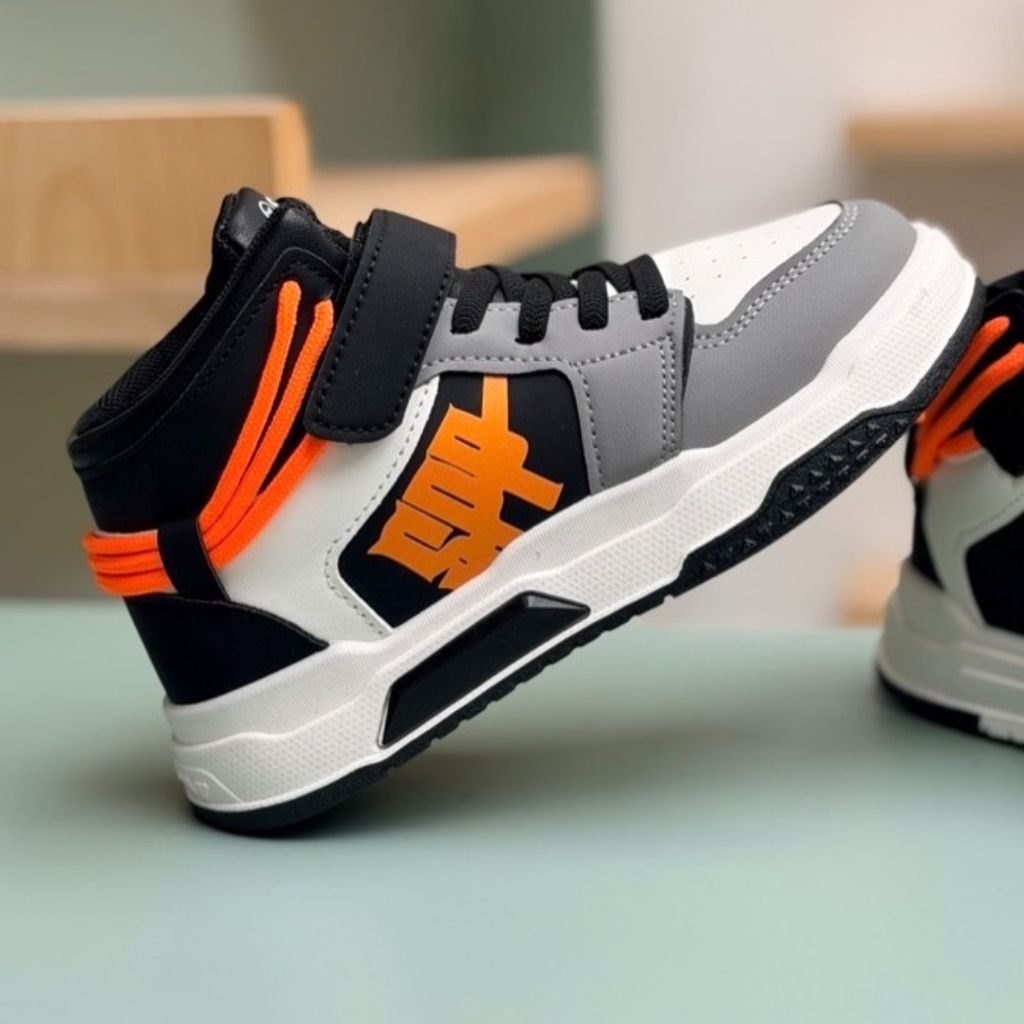 قیمت ارزان کتونی بچگانه نیمساق طرح پشت بند از Kshoes کد 4080506