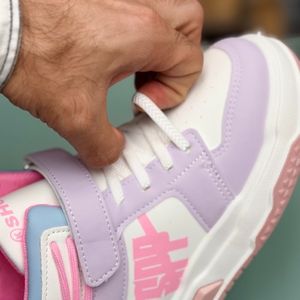 قیمت کتونی بچگانه نیمساق طرح پشت بند از Kshoes کد 4080506