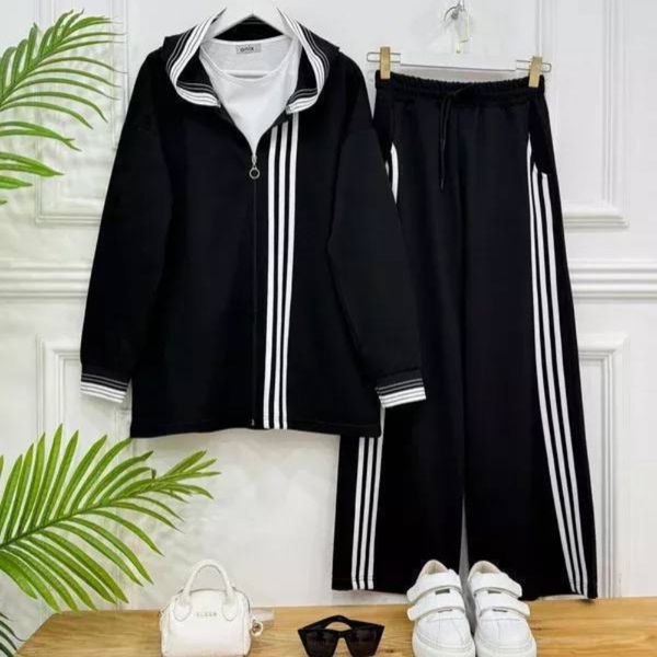 ست سویشرت شلوار سه خط