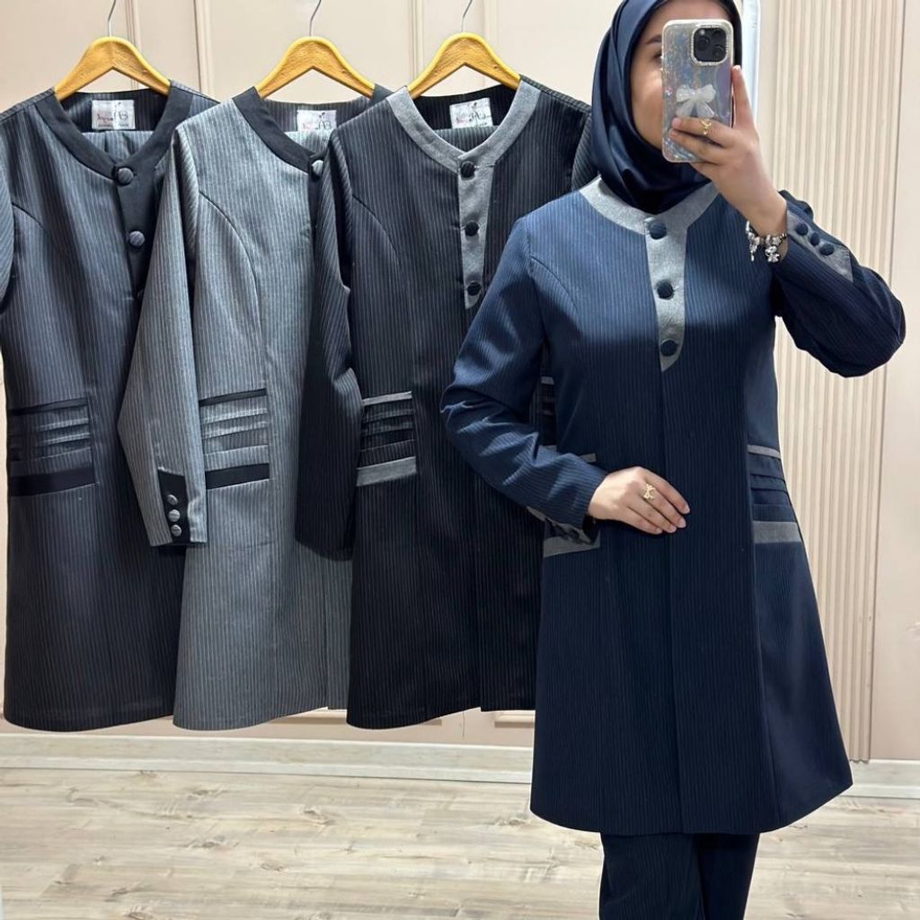 فروش اینترنتی مانتو شلوار اداری مدل حورا