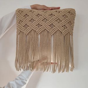 کاورکوسن مکرومه بافی طرح روشنا