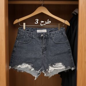 خرید آنلاین شلوارک زنانه جین