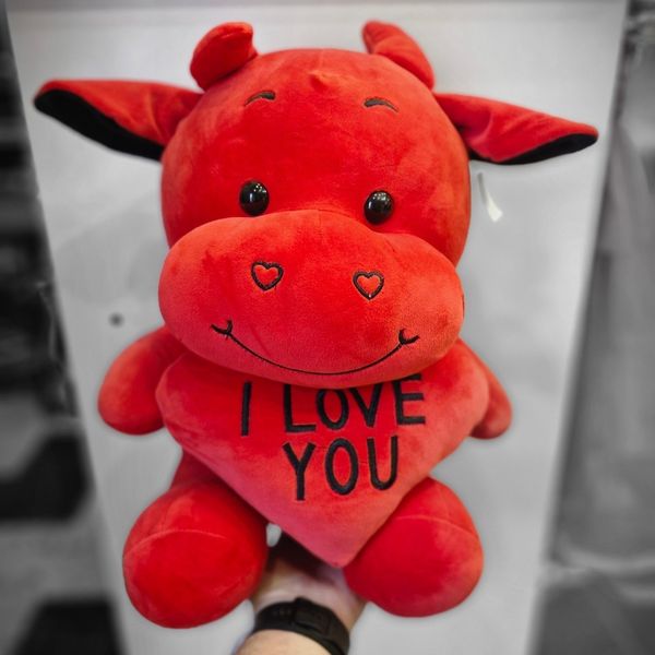 عروسک گاو قلبی