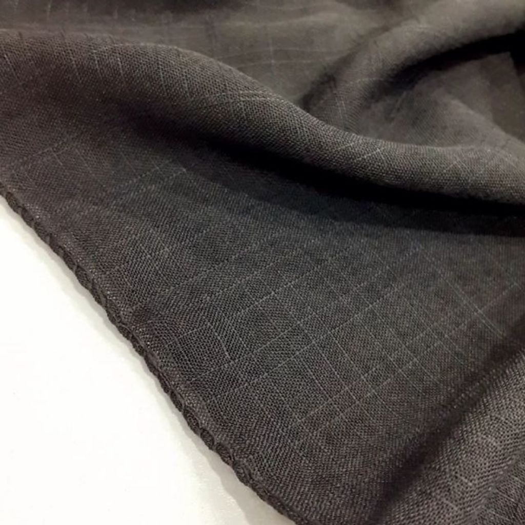 فروش اینترنتی روسری مشکی لنین منگوله دار قواره 130 سانتی