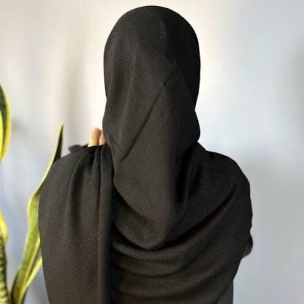 قیمت روسری مشکی درختی قواره 130 سانتی