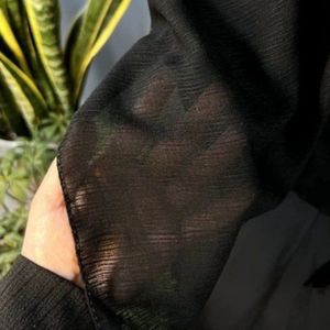 قیمت ارزان روسری مشکی درختی قواره 130 سانتی